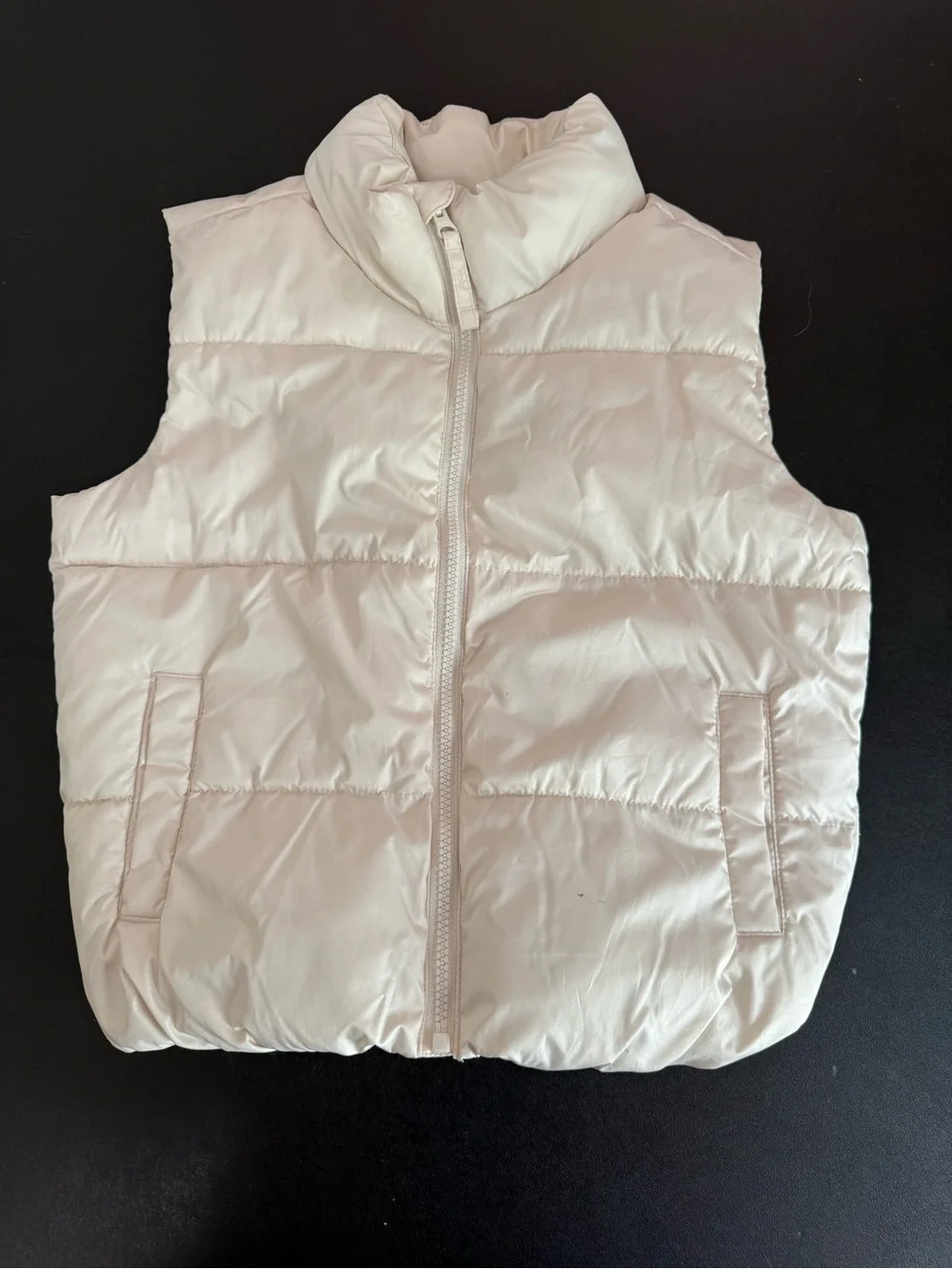 Old Navy Cream Puffer Vest for Kids